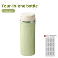 4-in-1 Portable Cosmetic Shampoo Dispenser Storage Bottle Plastic Travel Friendly Compact Design for Easy Carrying