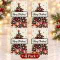 DIY Pull-Out Christmas Card with Hidden Messages, Insert Your Own Gift Card & Photos, Fun Sliding Surprise Card for Holiday Gifts, Friends & Family