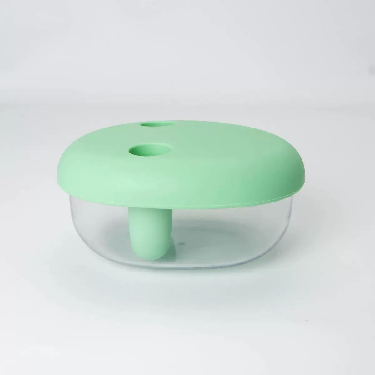 Mess-Free Snack Container with Silicone Lid, Reusable Stackable Food Storage Box for Chips, Nuts, Candy and Fruit