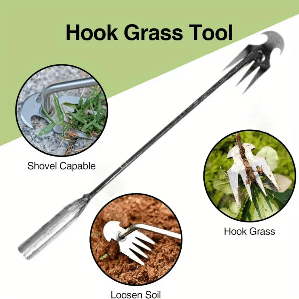 Pulling Weeds and Weeding Artifact,Rooting Hoeing,Loosening Soil, Gardening Tools,Multi-Functional Weeding Shovel,Vegetable Planting, New Durable Garden Weed Upgraded Weed Puller Tool.