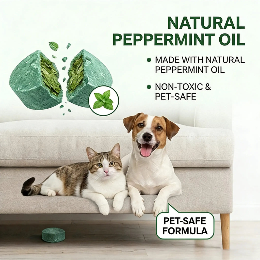 12-Pack Peppermint Oil Mouse Repellent | Natural Pest Deterrent for Rats & Ants