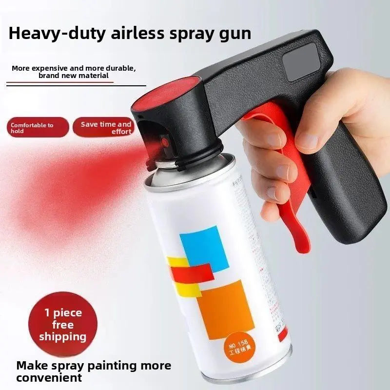 Universal Spray Can Handle - Ergonomic Aerosol Trigger for Professional Painting