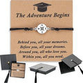SAM & LORI Graduation Gift Bracelet | Class of 2026 Adjustable Cuff for Her & Him