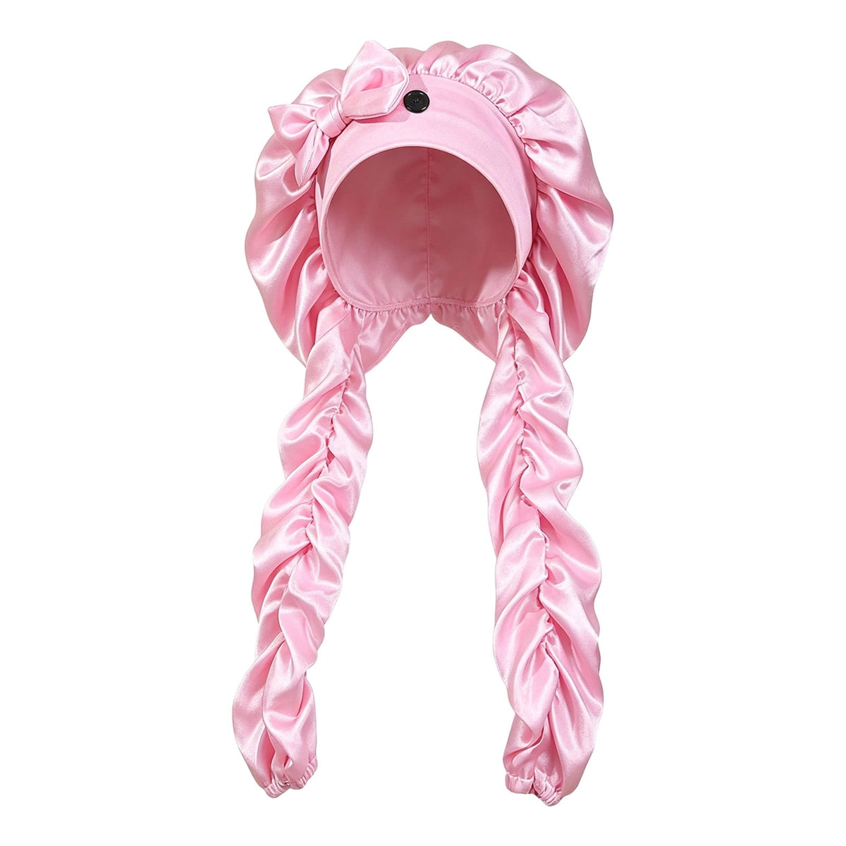 Extra Long Sleep Bonnet for Long Hair, Adjustable Satin Hair Bonnet for Braids, Dreadlocks, Curls & Natural Hair