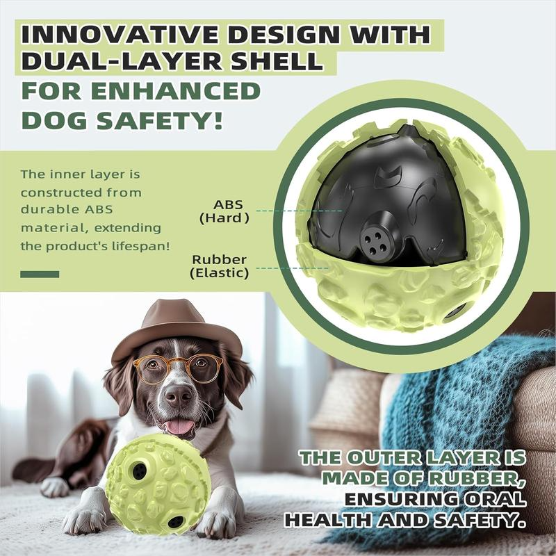 Extra-Large Dog Giggle Ball for Aggressive Chewers - Indoor/Outdoor