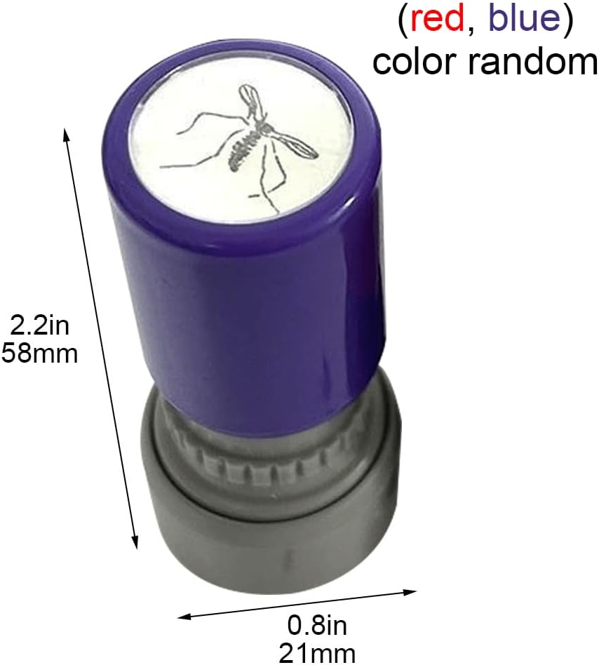 Black Mozzie Mozzie Mozzie Mouse Novelty Anti Mosquito Ink Pad Funny Toy Insect Print