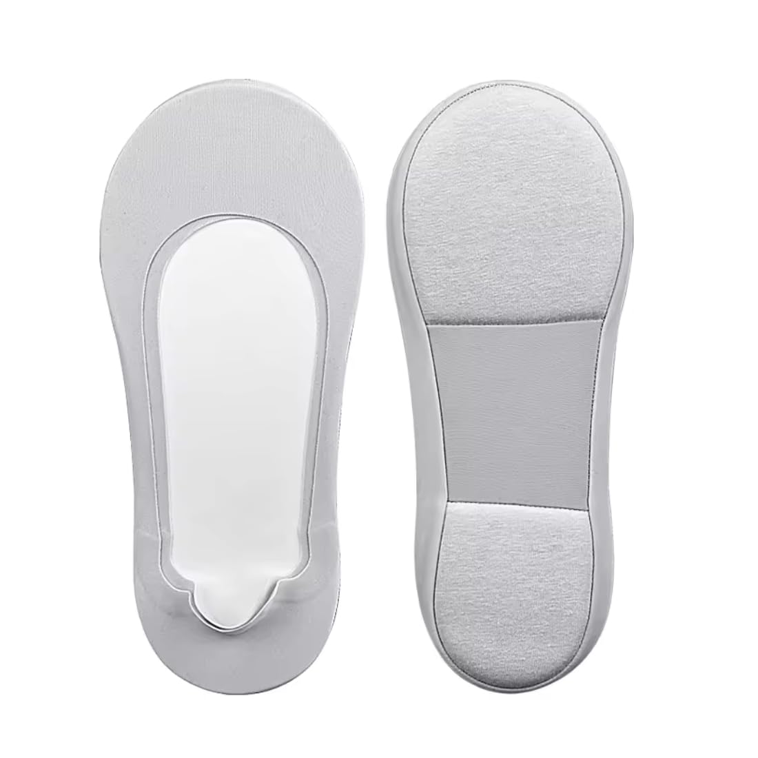 Ultra Low Cut No-Show Liner Socks for Women, Grey