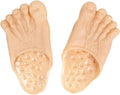 Funny Giant Feet Slippers – Novelty Oversized Toe Slippers, Comfy Indoor House Shoes