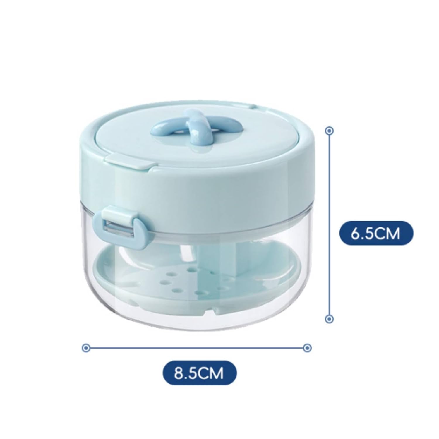 Retainer Storage Box 3-in-1 Retainer Cleaning Box Drainage Design Aligner Cleaner Case for Braces Wearers, Bathroom