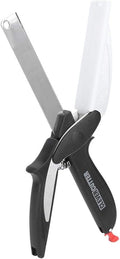 Food Cutter Multifunction 2 in 1 Stainless Steel Food Vegetable Cutter Knife Scissors Kitchen Tools Vegetable Cutter Potato