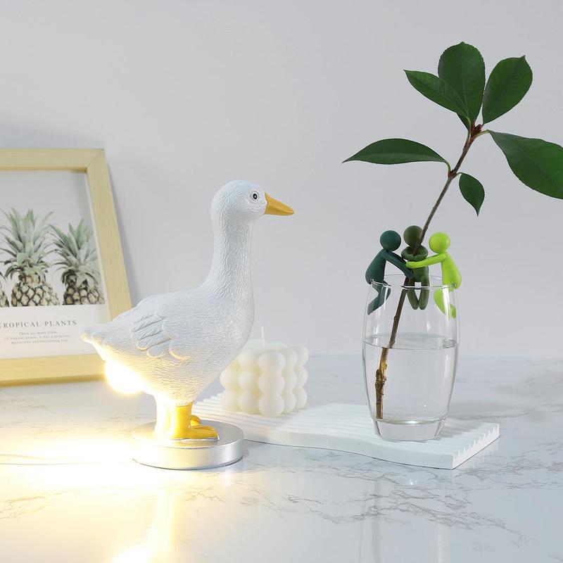 Chicken Design Desktop Decorative Light, 1 Count Cute Resin Animal Design Desktop Decorative Light, Creative Desktop Light for Home Office Decor