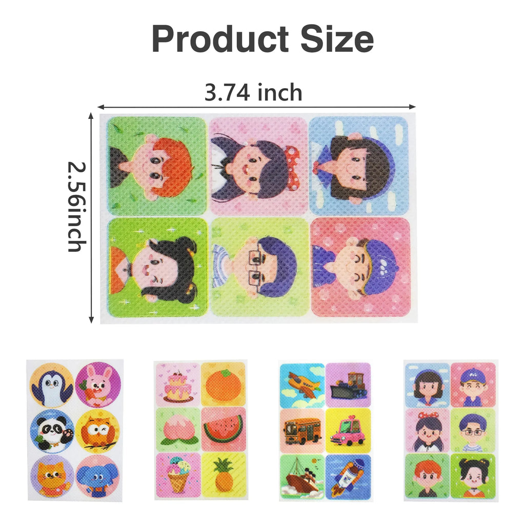 Cute Animal Insect Repellent Stickers | Long-Lasting Clothing Patches for Kids