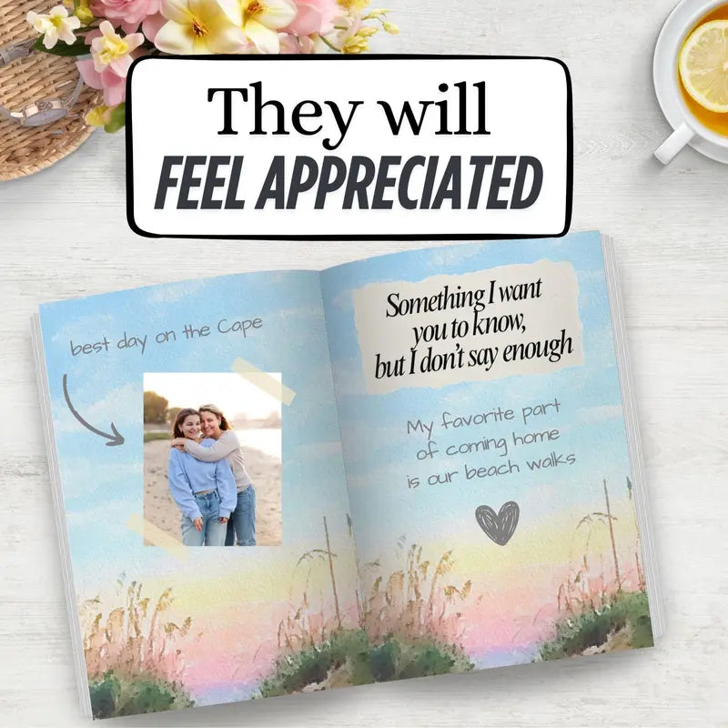 "Just a Few Things I Love About You Mom" – Personalized Fill-in-the-Blank Memory Book