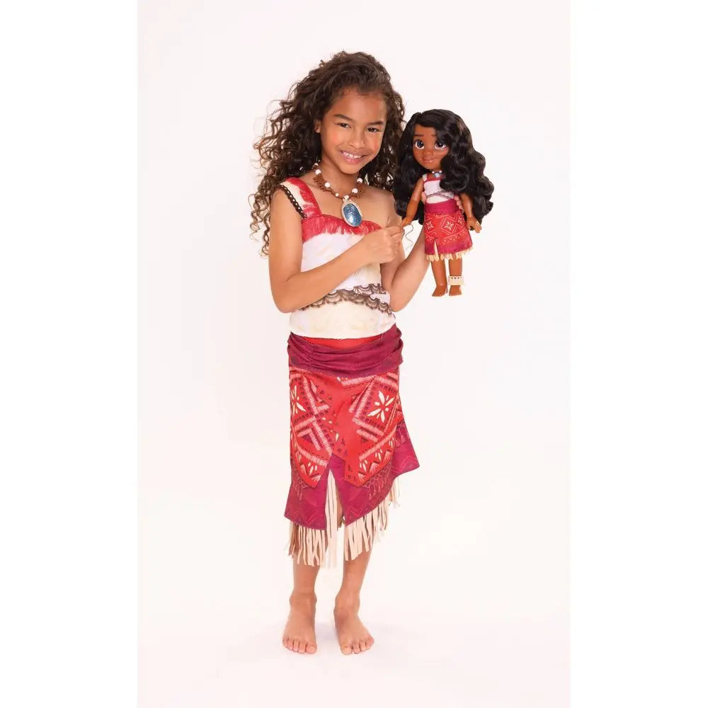 Disney Moana 2 My Singing Friend 14" Moana Doll & Heihei - Singing, Talking, 15 Phrases, 6 Accessories, Perfect Gift for Kids Ages 3+
