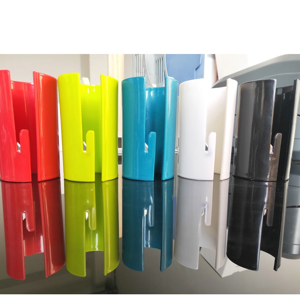 Round Wrapping Paper Cutter, Sliding Gift Wrap Cutting Tool, Compact Paper Roll Cutter for Christmas, Birthday & Holiday Gift Wrapping