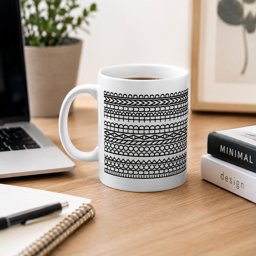 FDT Hidden Message Mug, 11oz Secret Message Ceramic Coffee Cup, Funny Gag Gift