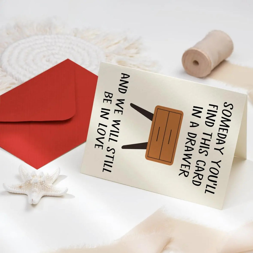 Funny Anniversary Card - Hilarious "Whiskey Drawer" Greeting Card