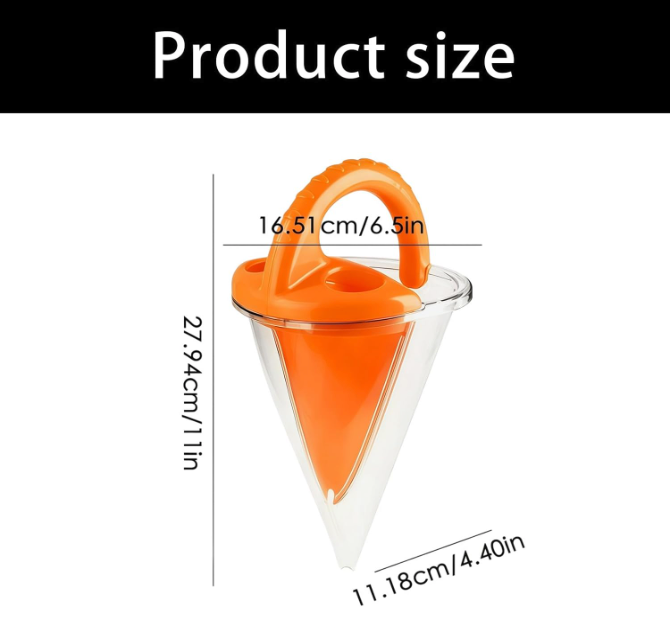 Sand and Water Mixing Funnel, Beach Sand Toy for Sand Castles Building, ABS Outdoor Play Tool for Beach and Garden, Sand and Water Funnel Toy, 26 x 16 cm