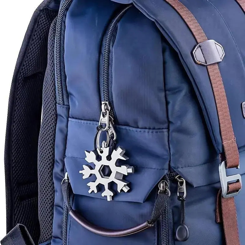 Viral 18-in-1 Snowflake Multi-tool  Stainless Steel Portable Wrench