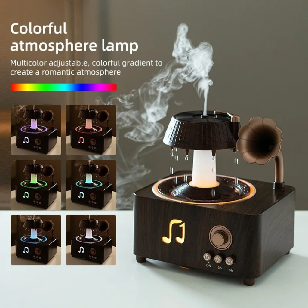 Vintage Humidifier with Rain Effect