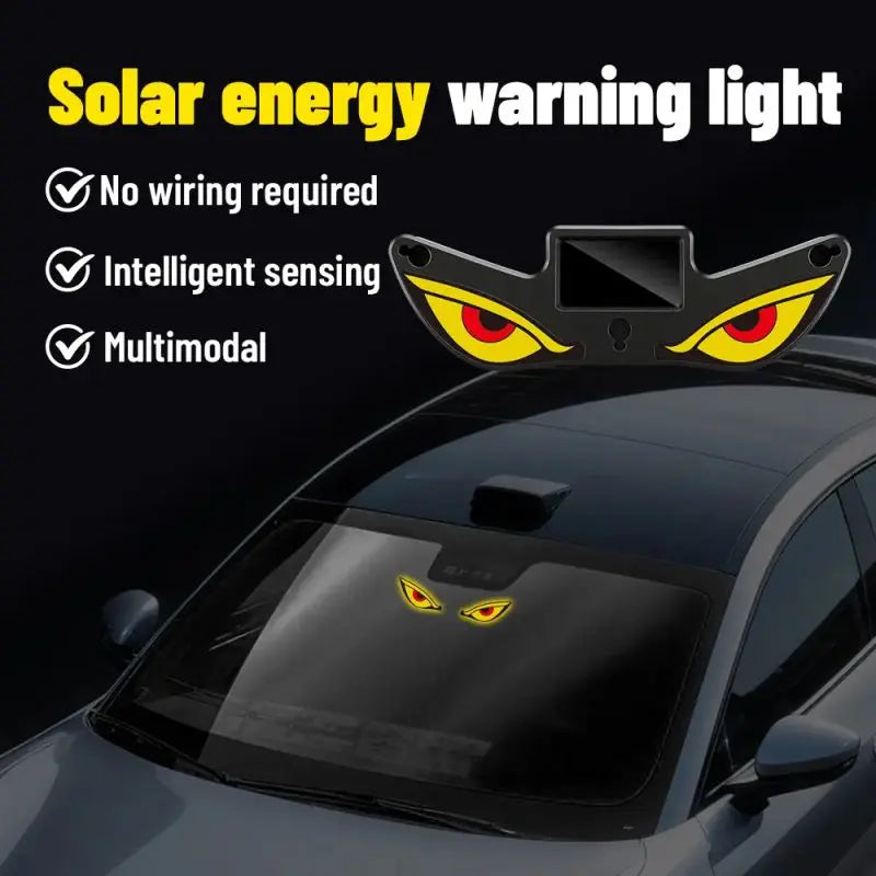 Vampire Devil Eyes LED Panel | Dynamic APP Control Car Window Display