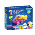 40-Piece Soft Jelly Building Blocks for Kids, Flexible Sensory Construction Toy, STEM Learning Building Set for Boys and Girls Ages 3+