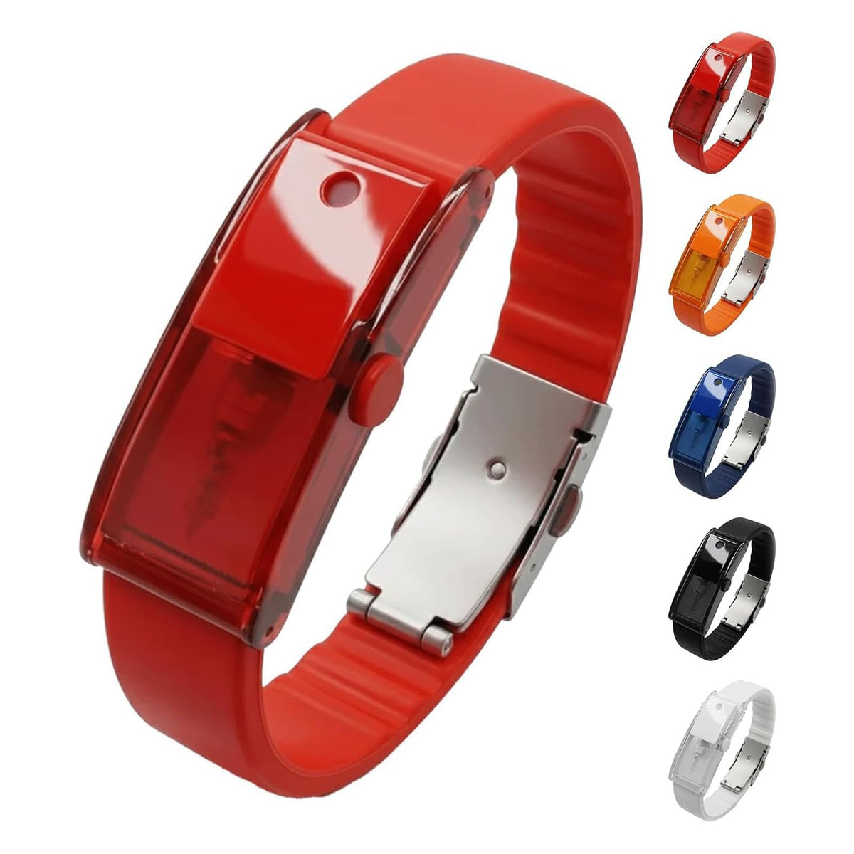 Refillable Fragrance Atomizer Bracelet, Wearable Perfume Dispenser Wristband with Adjustable Closure, Portable Scent Bracelet for Travel, Work & Daily Use