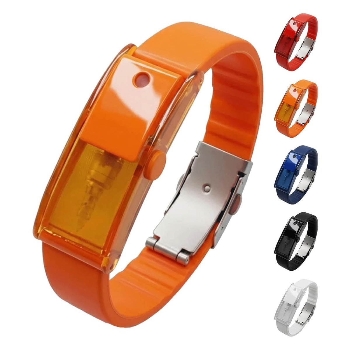 Refillable Fragrance Atomizer Bracelet, Wearable Perfume Dispenser Wristband with Adjustable Closure, Portable Scent Bracelet for Travel, Work & Daily Use