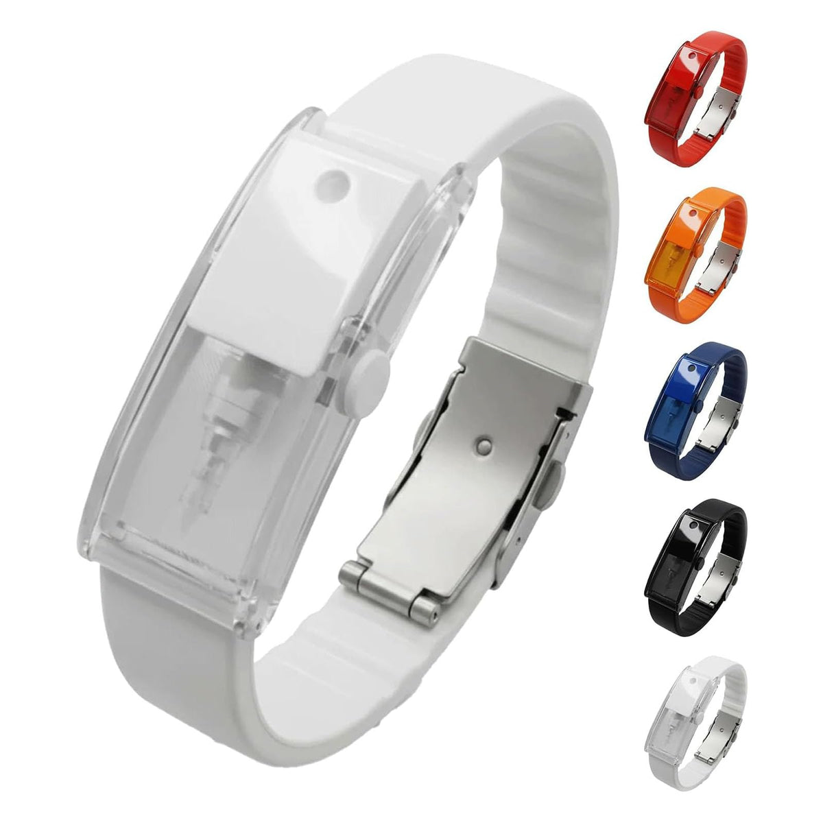 Refillable Fragrance Atomizer Bracelet, Wearable Perfume Dispenser Wristband with Adjustable Closure, Portable Scent Bracelet for Travel, Work & Daily Use