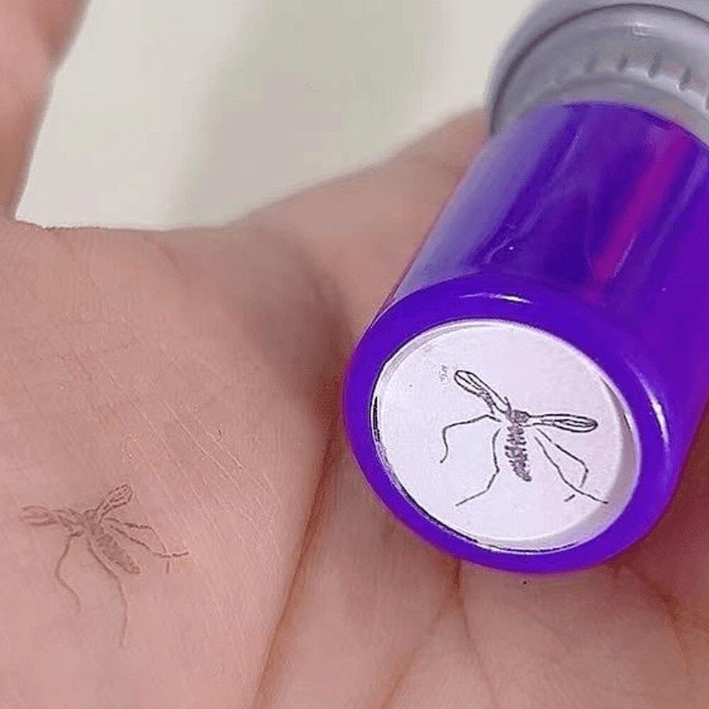 Black Mozzie Mozzie Mozzie Mouse Novelty Anti Mosquito Ink Pad Funny Toy Insect Print