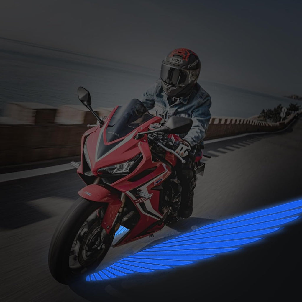 2-Pack Motorcycle Angel Wing Projector Lights – Adjustable LED Ground Lights, 8–36V