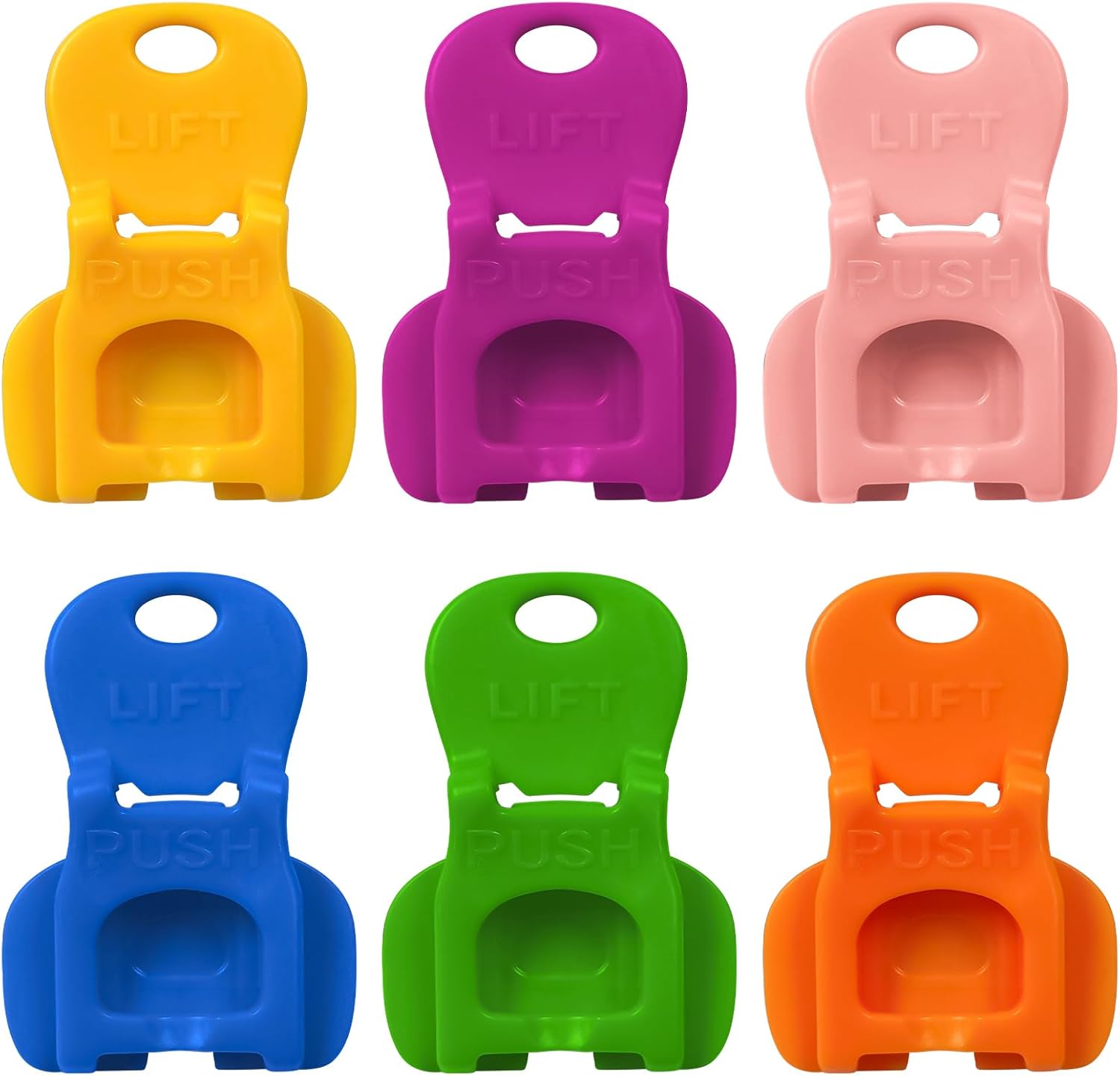 Pack of 6 Beverage Can Openers, Can Stoppers, PQKL-party Drink Cans Closure, Manual Easy Opener, Can Opener for Cola Beer Drinks