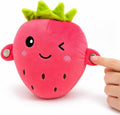 Interactive Sensory Musical Plush Toy for Kids – Banana/Strawberry/Carrot Style with Touch Sensors, Human Contact Sensor, and Sound