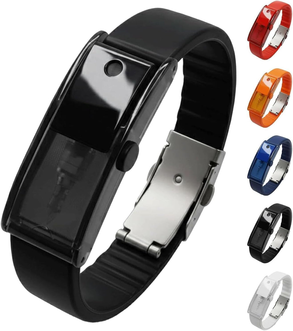 Refillable Fragrance Atomizer Bracelet, Wearable Perfume Dispenser Wristband with Adjustable Closure, Portable Scent Bracelet for Travel, Work & Daily Use