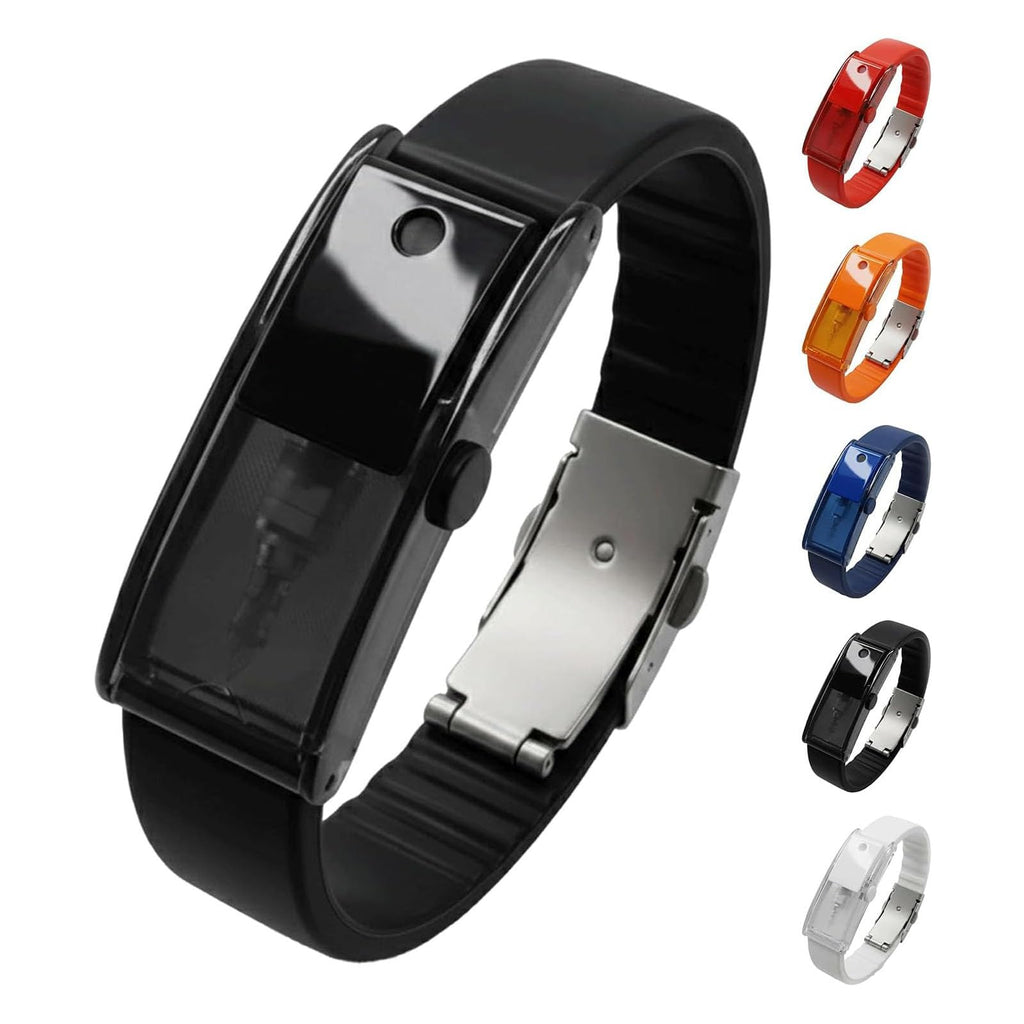 Refillable Fragrance Atomizer Bracelet, Wearable Perfume Dispenser Wristband with Adjustable Closure, Portable Scent Bracelet for Travel, Work & Daily Use