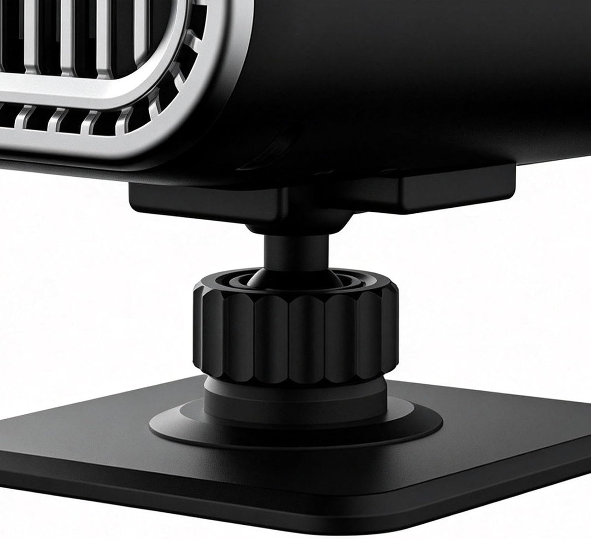 12V Portable Car Heater & Defogger Fan – 120W with Stand & Suction Cup