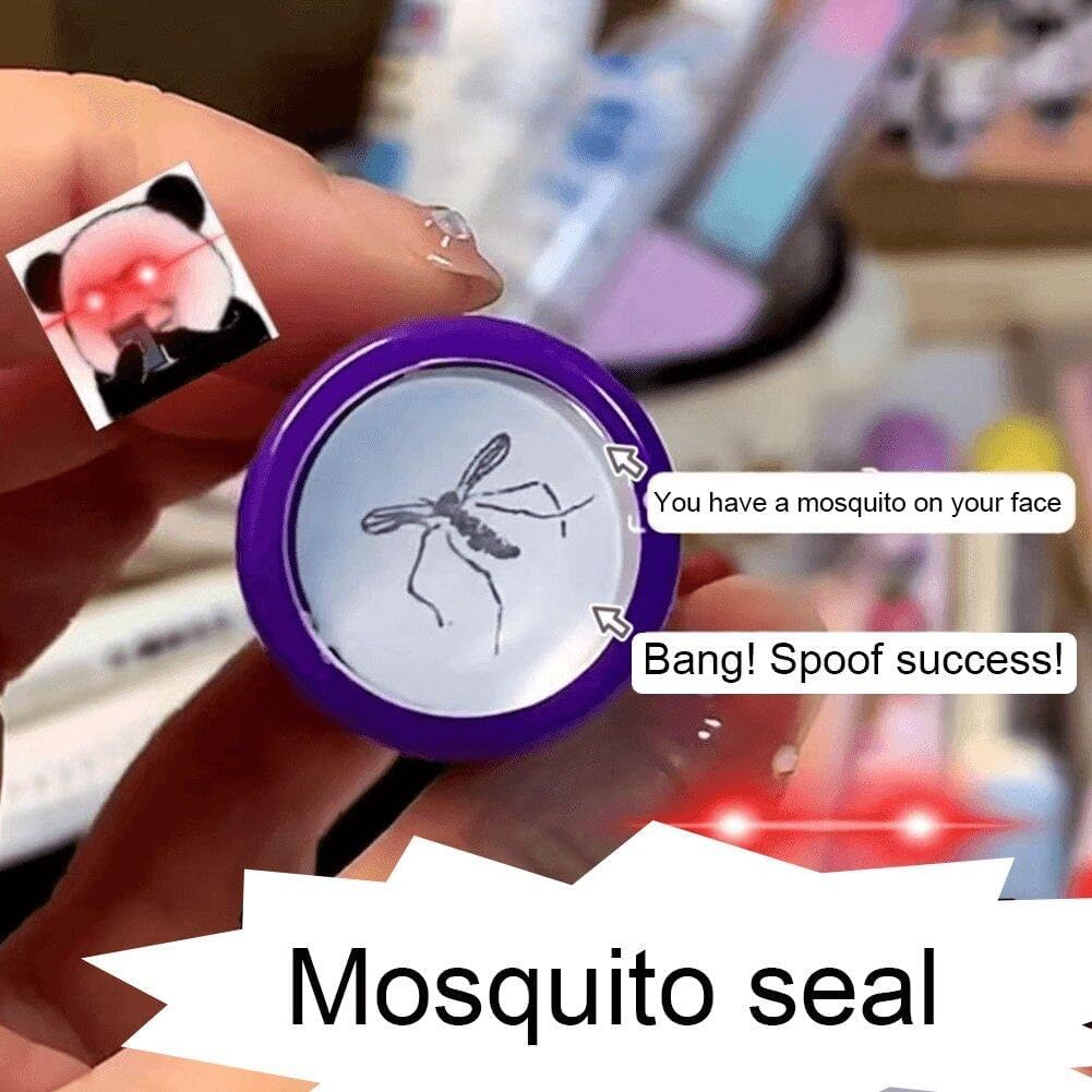 Black Mozzie Mozzie Mozzie Mouse Novelty Anti Mosquito Ink Pad Funny Toy Insect Print