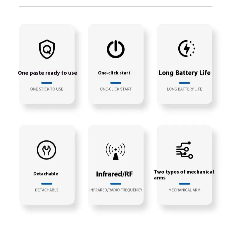 Lazy Light Switch Robot - Finger Bot for Smart Home Wireless Light Switch Controller with Strong Signal Through Walls for Bedroom Dorm Home