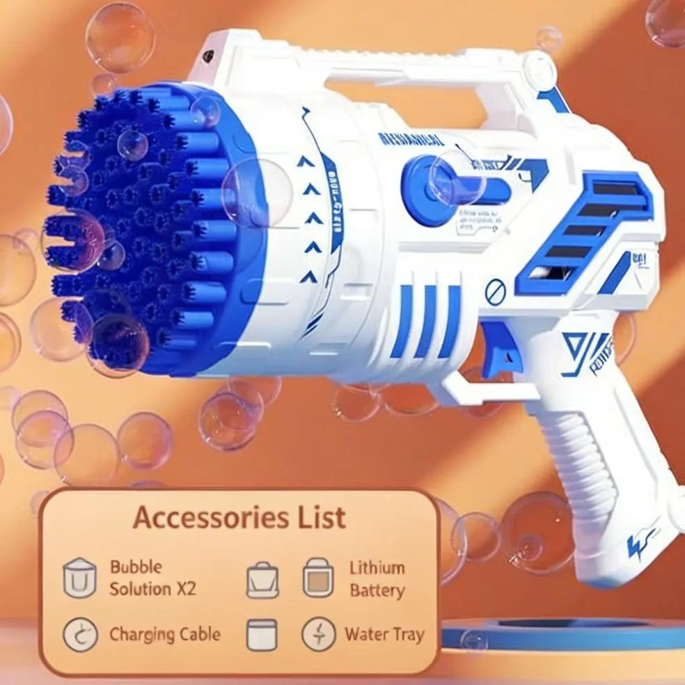 Kids' Bubble Machine, Festive & Party Supplies with Colorful Lights & Thousands of Bubbles