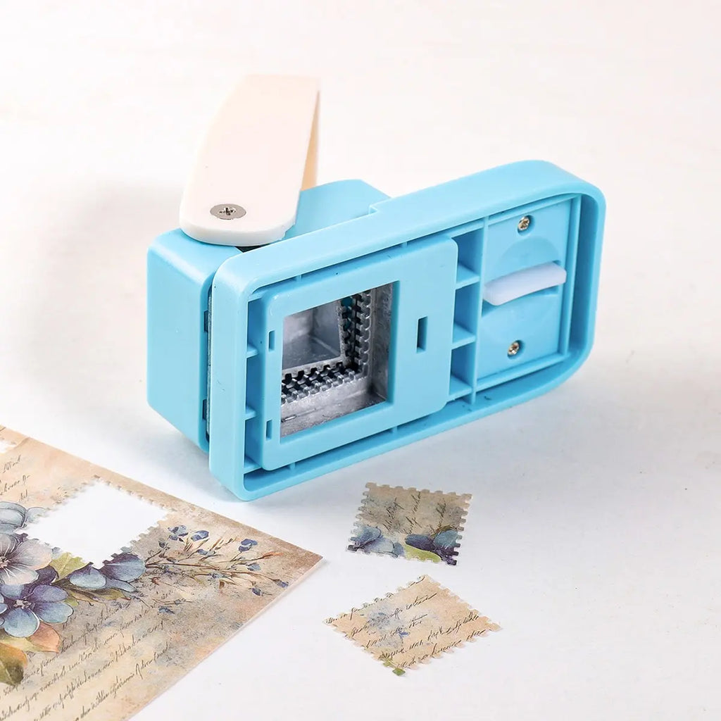 Stamp Punch, 1X0.8inch Postage Stamp Puncher for journaling