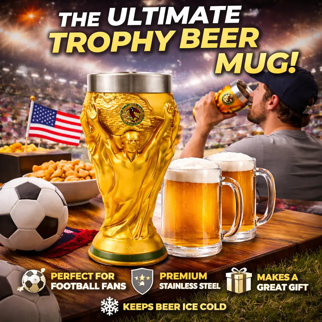 2026 Summer Soccer Trophy Cup | USA-Canada-Mexico Fan Collectible & Decor