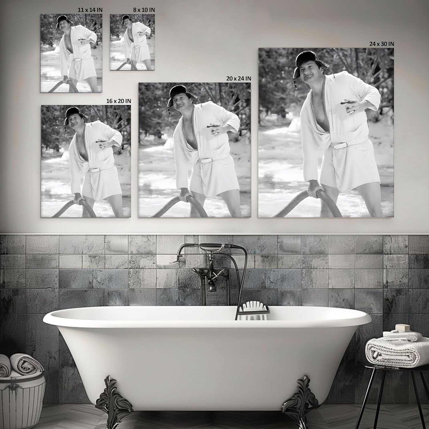 TYPTEK Funny Bathroom Wall Art