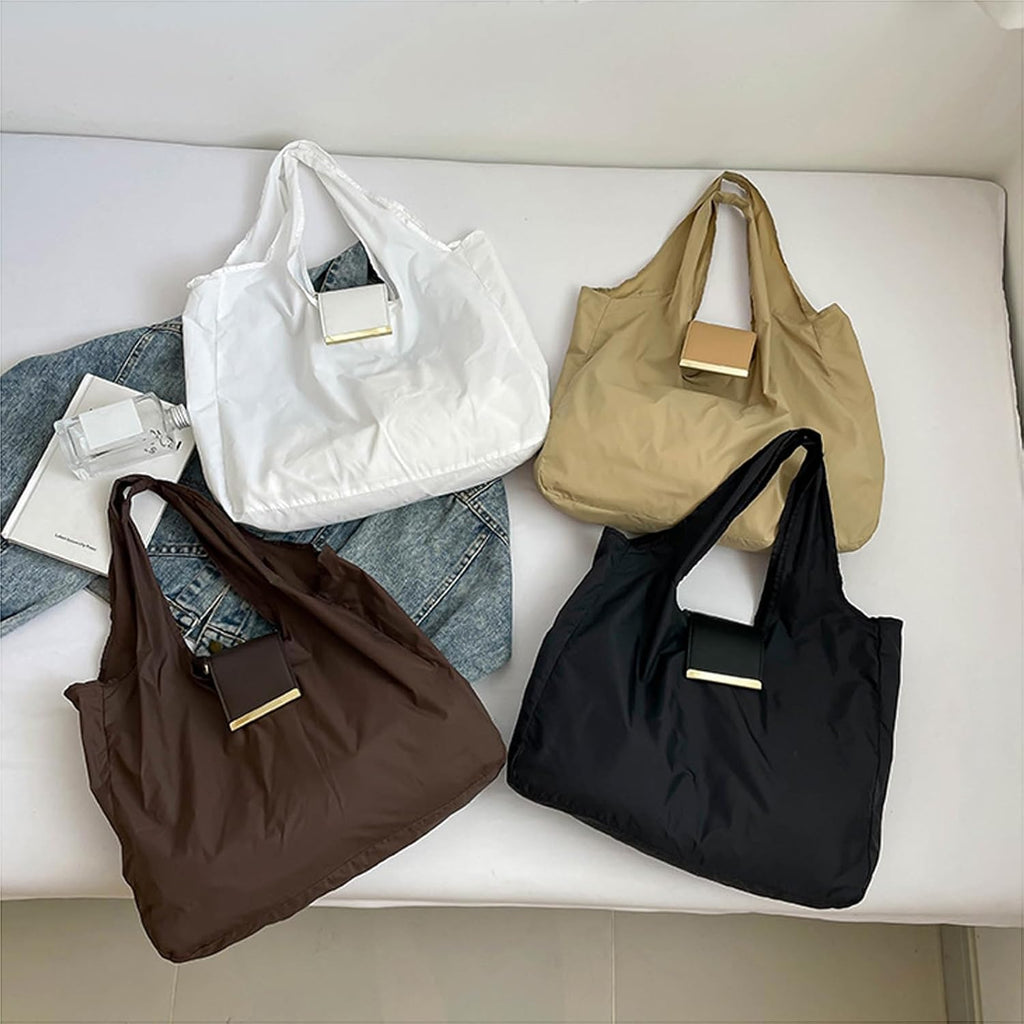 Keychain Tote Bag,Large Capacity Lightweight Foldable Waterproof Key Chain Shopping Bag with Key Ring,Mini Bag for Daily Use