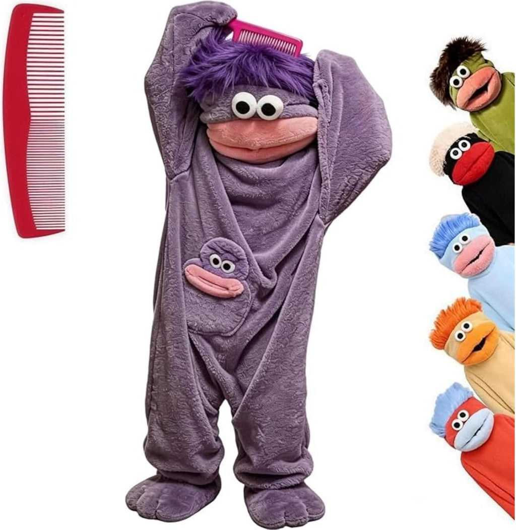 Adults Big Mouth Monster Onesie Pajamas Couples Matching Outfits | Goofy Monster One Piece Pajamas Couple Ugly Frog Onesie Outfits Clothing for Women Funny Cosplay Party Pjs