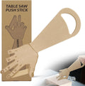 Table Saw Push Stick Hand-Shaped Push Block for Miter Saw, Router Table, Jointer – Unique Woodworking Gift for Dad, Father’s Day Project Tool, Safety Stick for Saw Table