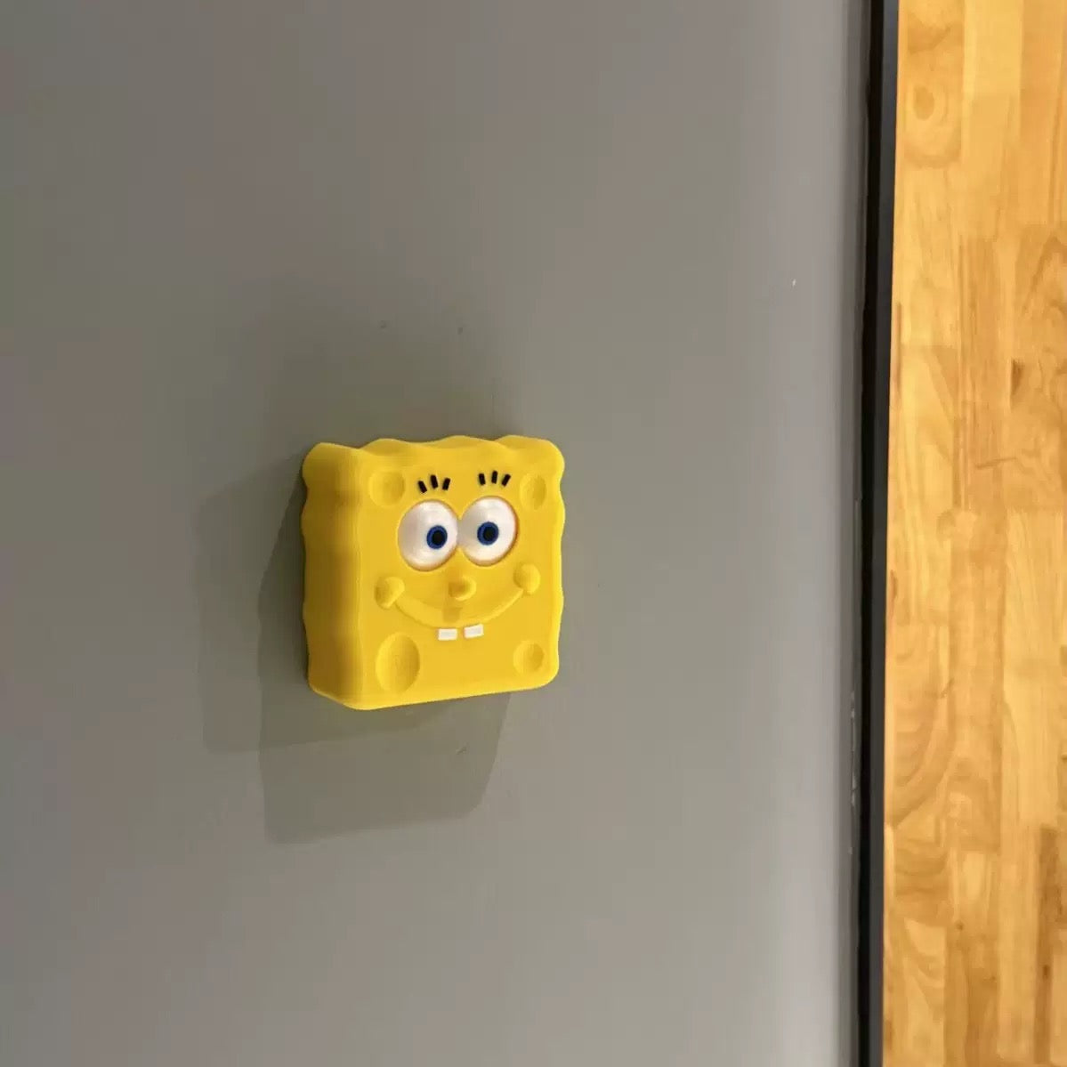 3D Printed Cartoon Octopus Light Switch Cover, Funny Eye Toggle Switch Controller, Creative Wall Switch Decoration for Bedroom, Kids Room, Bathroom, Office
