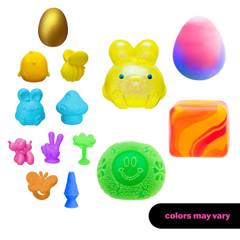NeeDoh Easter Bundle - Squishy Easter Fun Set Toys -Various Textures and Fillings - Ages 3 and Up - Bundle of 5 NeeDoh Toys