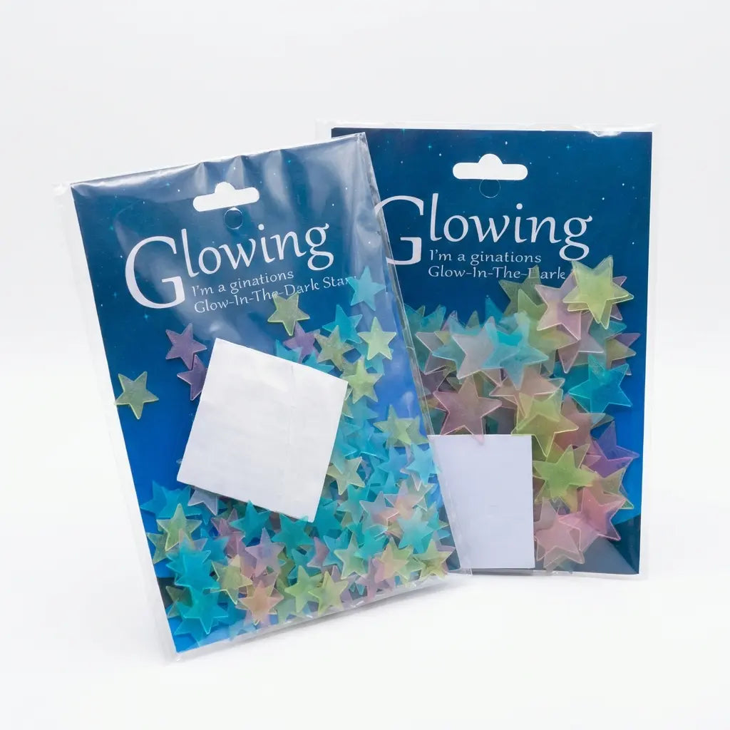 100-300pcs Glow in the Dark Stars - Luminous Ceiling & Wall Stickers for Kids Room