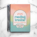 2026 Reading Tracker - book journal, hard cover, spiral bound