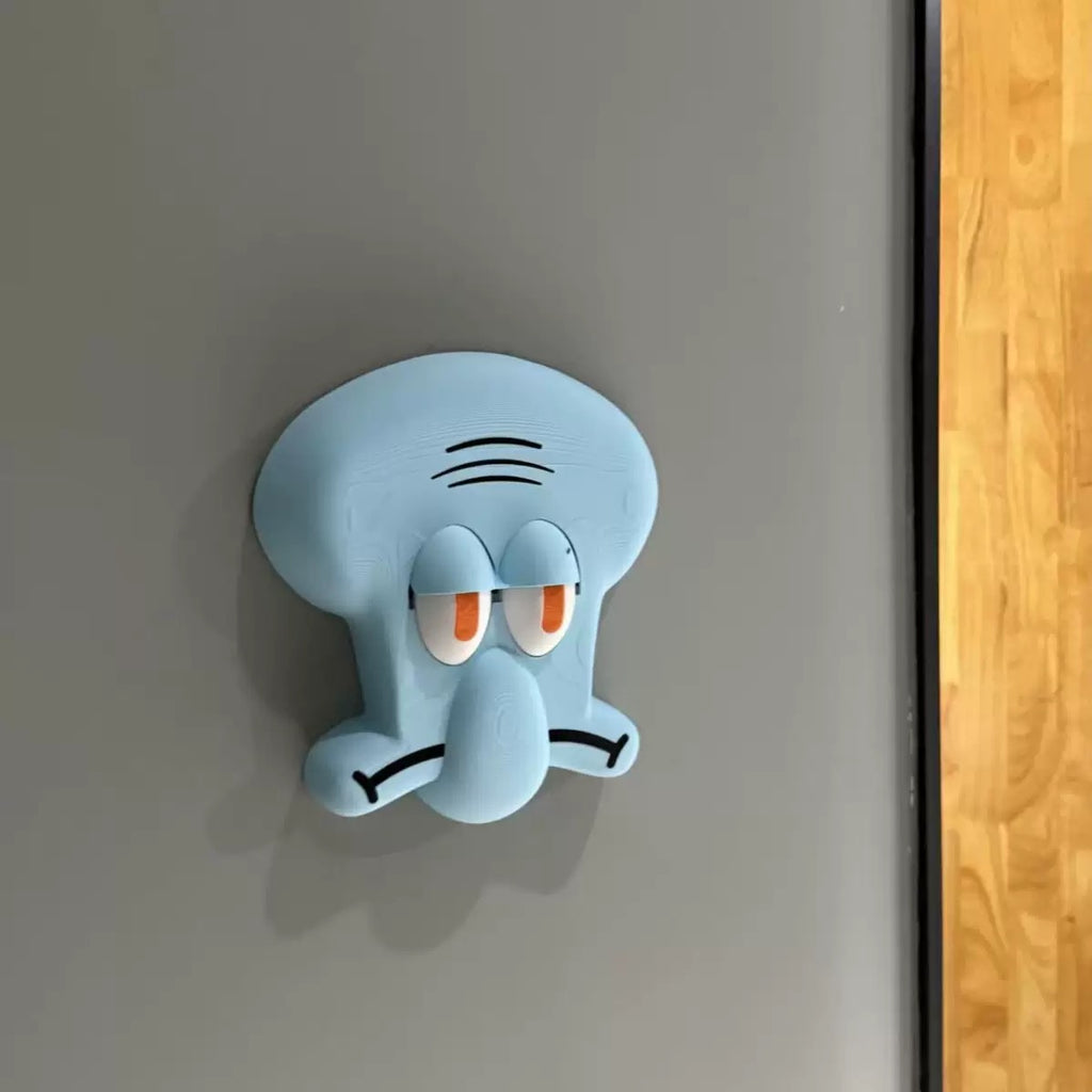 3D Printed Cartoon Octopus Light Switch Cover, Funny Eye Toggle Switch Controller, Creative Wall Switch Decoration for Bedroom, Kids Room, Bathroom, Office